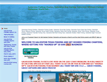 Tablet Screenshot of gethookedfishingcharter.com